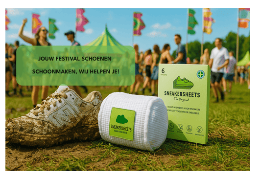 Schoenen schoonmaken na een festival: zo doe je dat effectief - SneakerSheets