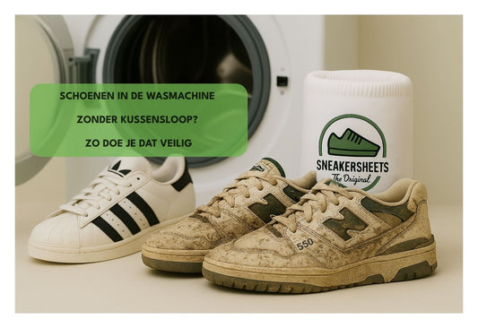 Schoenen wassen zonder kussensloop: veilige methoden uitgelegd - SneakerSheets